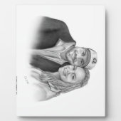 Thomas und Candice Fotoplatte (Vorderseite)