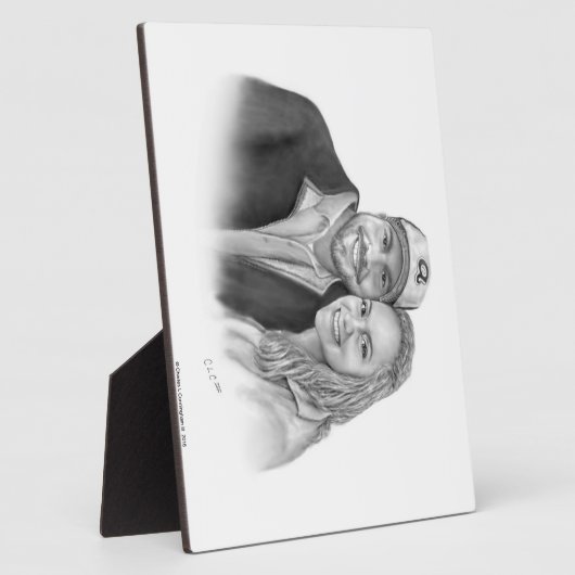 Thomas und Candice Fotoplatte (Seite)