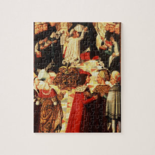 Thomas von Aquin, der in das dominikanische O Puzzle