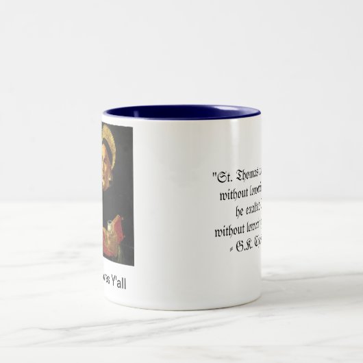 Thomas von Aquin Sie Tasse (Mittel)