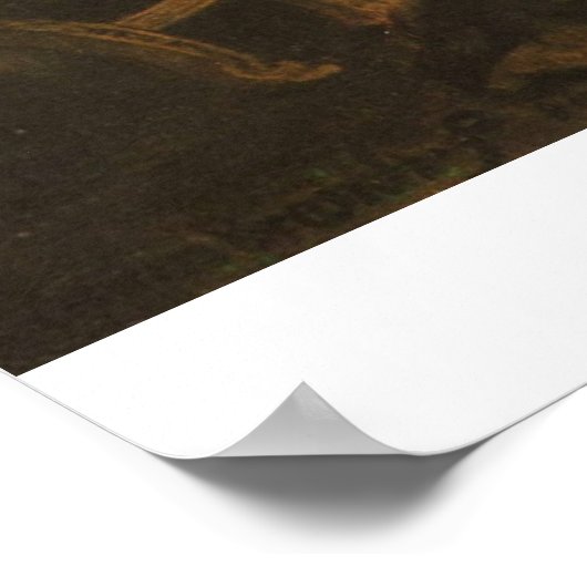 Thomas von Harmensz Van Rijn Rembrandt bezweifeln Poster (Ecke)