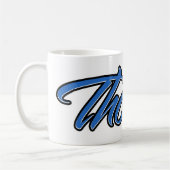 Thomas Vorname Name blue Tasse Kaffeetasse (Links)