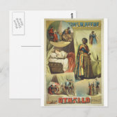 Thomas W. Keene in William Shakespeares Othello Postkarte (Vorne/Hinten)