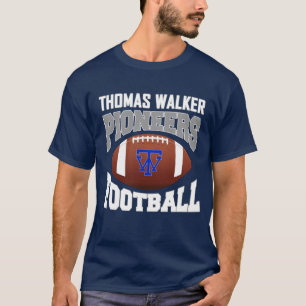 Thomas Walker Pioneers Football - dunkel T-Shirt