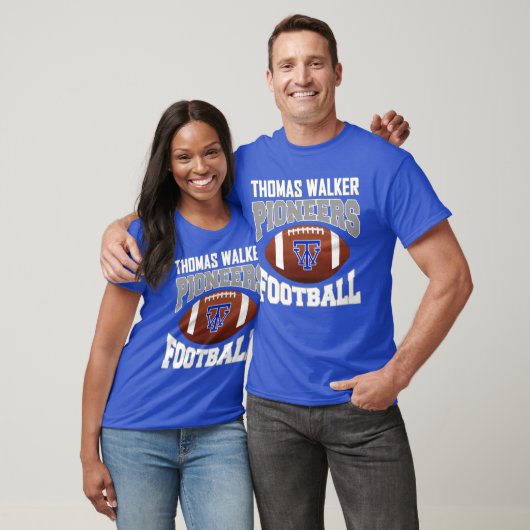 Thomas Walker Pioneers Football T - Shirt (Unisex)