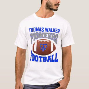 Thomas Walker Pioneers Football T - Shirt - leicht