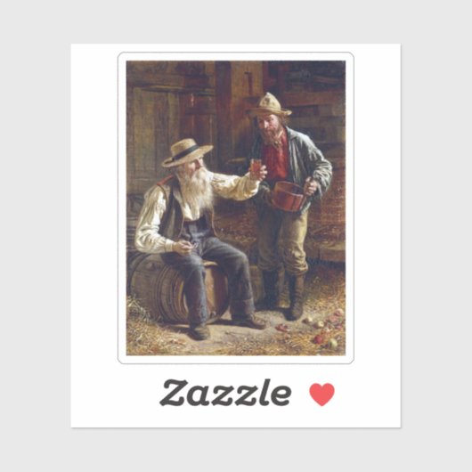 Thomas Waterman Wood New Cider Aufkleber (Blatt)