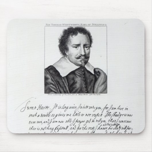 Thomas Wentworth, 1. Graf von Strafford Mousepad (Vorne)