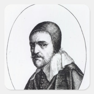 Thomas Wentworth, 1. Graf von Strafford Quadratischer Aufkleber