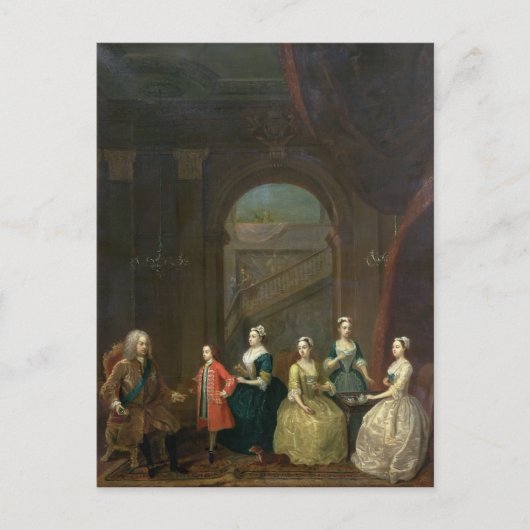 Thomas Wentworth, Earl of Wiford Postkarte (Vorderseite)