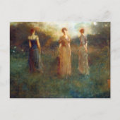 Thomas Wilmer im Garten Postkarte (Vorderseite)