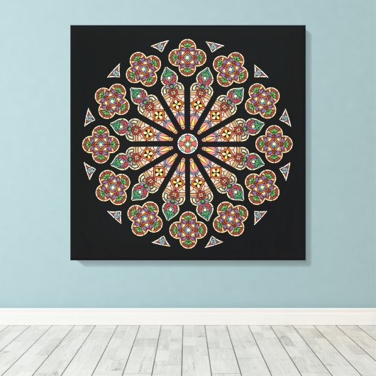 Thomas Window Leinwand 24x24" (Insitu (Holzboden))