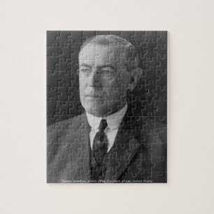 Thomas Woodrow Wilson 28. Präsident Amerikas Puzzle