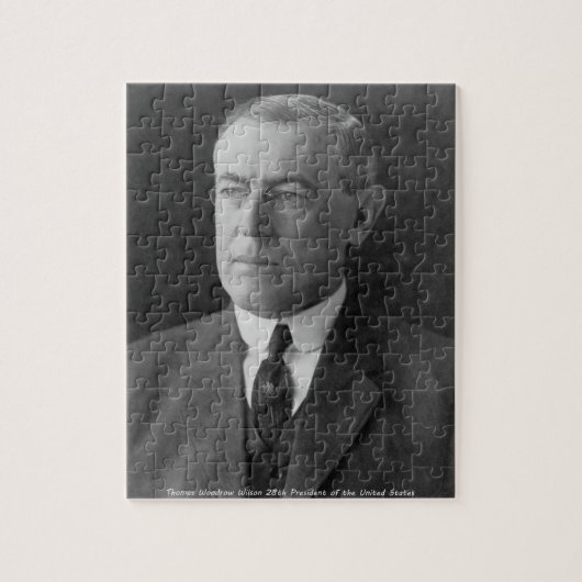 Thomas Woodrow Wilson 28. Präsident von Amerika Puzzle (Vertikal)