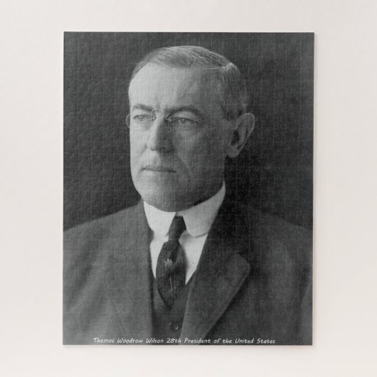 Thomas Woodrow Wilson 28. Präsident von Amerika Puzzle (Vertikal)