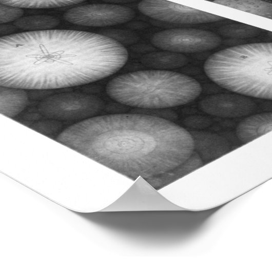 Thomas Wright's Universe Poster (Ecke)