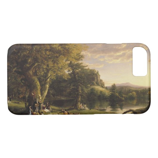 ThomasCole - das Picknick Case-Mate iPhone Hülle (Rückseite (Horizontal))