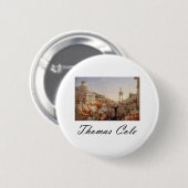 ThomasCole der Kurs der Reich-Vollendung Button (Vorne & Hinten)