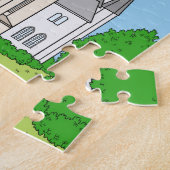 Thomaskirche Leipzig - Johann Sebastian Bach Puzzle (Seite)