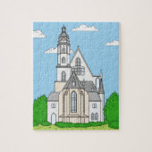 Thomaskirche Leipzig - Johann Sebastian Bach Puzzle (Vertikal)