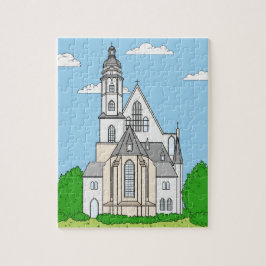 Thomaskirche Leipzig - Johann Sebastian Bach Puzzle