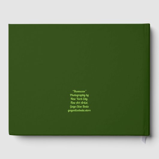 Thomasse Gästebuch (Rückseite)