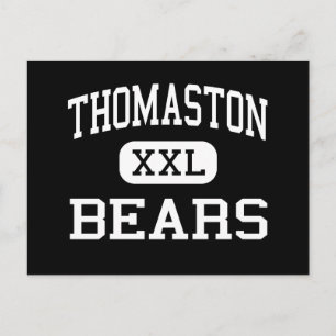 Thomaston - Bears - High - Thomaston Connecticut Postkarte
