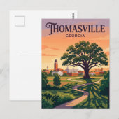 Thomasville USA Postkarte (Vorne/Hinten)