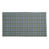 Thompson Blue Original Scottish Tartan Kissenbezug (Rückseite-Links)