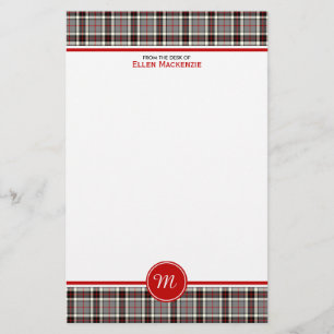 Thompson-Clan-graues Briefpapier
