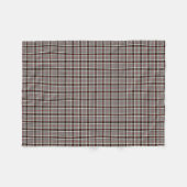 Thompson Clan Gray, Black und Red Dress Tartan Fleecedecke (Vorderseite (Horizontal))