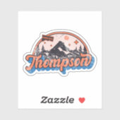 Thompson, Connecticut Aufkleber (Blatt)