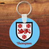 Thompson Faimly Shield Schlüsselanhänger (Vorderseite)