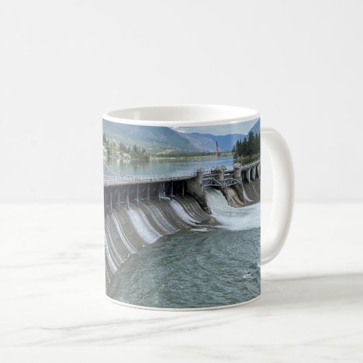 Thompson Falls Dam Kaffeetasse (VorderseiteRechts)