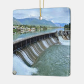 Thompson Falls Dam Keramikornament (Links)