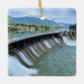 Thompson Falls Dam Keramikornament (Vorderseite)