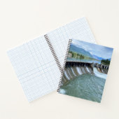 Thompson Falls Dam Notizblock (Innenseite)