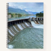 Thompson Falls Dam Notizblock (Vorderseite)