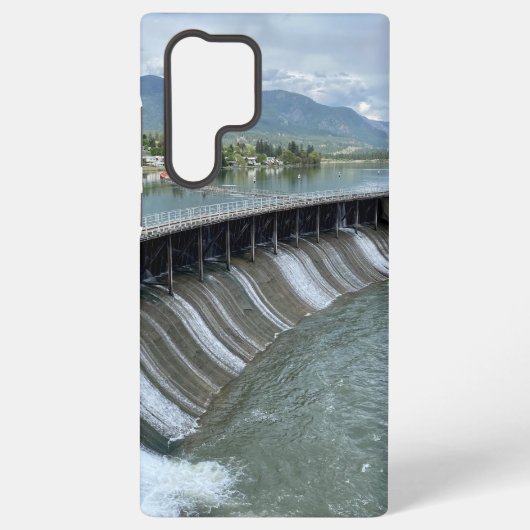 Thompson Falls Dam Samsung Phone Cases Samsung Galaxy Hülle (Rückseite)