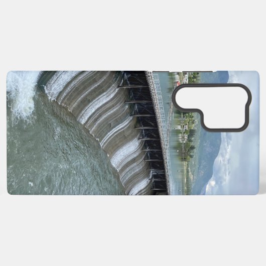 Thompson Falls Dam Samsung Phone Cases Samsung Galaxy Hülle (Rückseite (Horizontal))