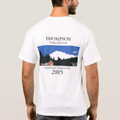 THOMPSON-FAMILIEN-WIEDERSEHEN T-Shirt (Rückseite)