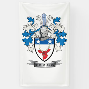 Thompson-Familienwappen-Wappen Banner