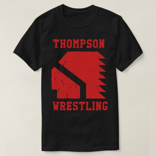Thompson High School Wrestling (Vision Quest) Clas T-Shirt (Design vorne)
