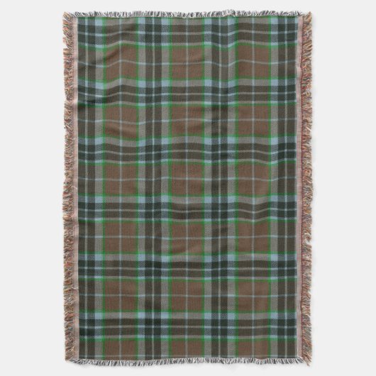 Thompson Hunting Original Scottish Tartan Decke (Vorderseite Vertikal)