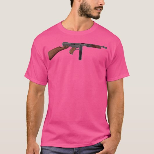 Thompson M1A1 Submachine Gun T-Shirt (Vorderseite)