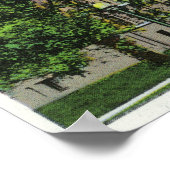 Thompson Memorial Library, Vassar Uni Poster (Ecke)