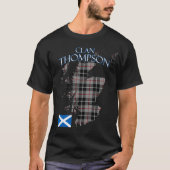 Thompson Scottish Clan Tartan Scotland T-Shirt (Vorderseite)