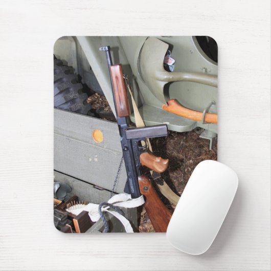 Thompson SMG durch Jeep Mousepad (Mit Mouse)