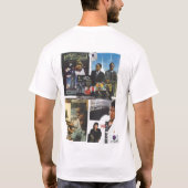 THOMPSON SOUND KARO Herren Basic T - Shirt (Rückseite)