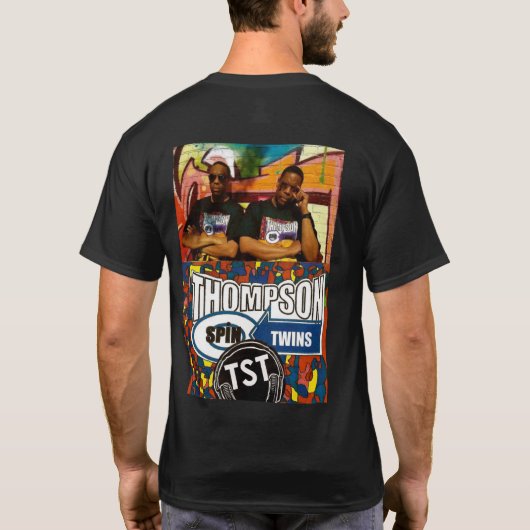 THOMPSON SPIN TWINS Basic Dark T - Shirt (Rückseite)